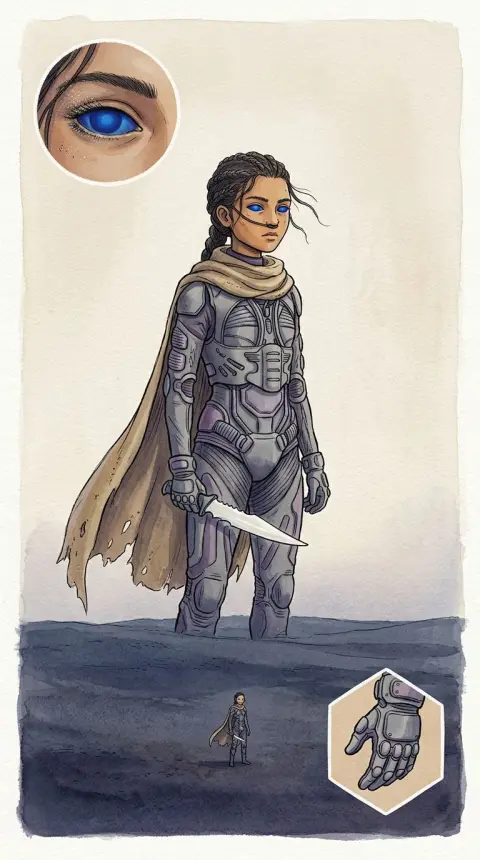 Chani — AI comic character