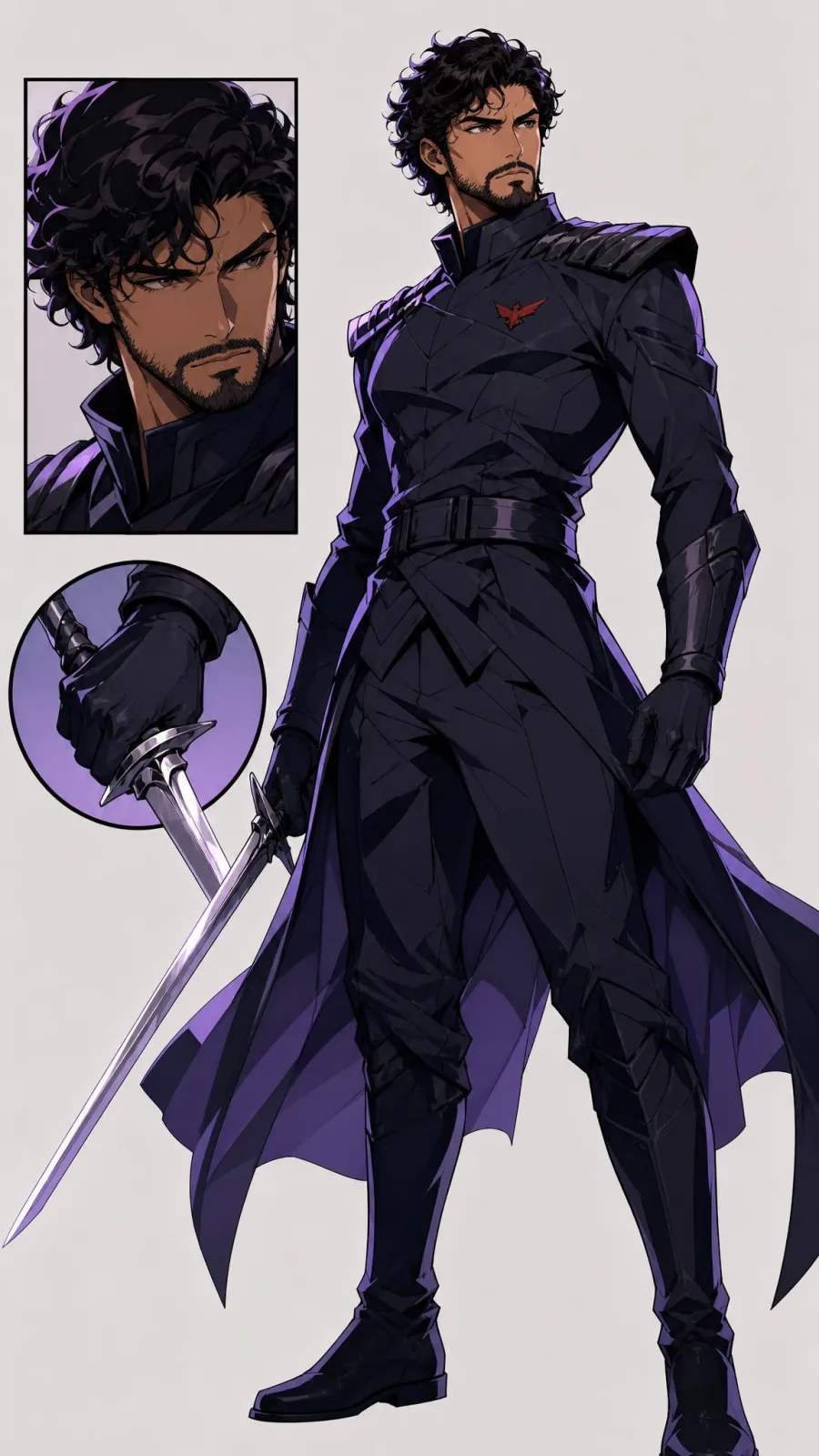 Duncan Idaho portrait — AI comic character on TabStory