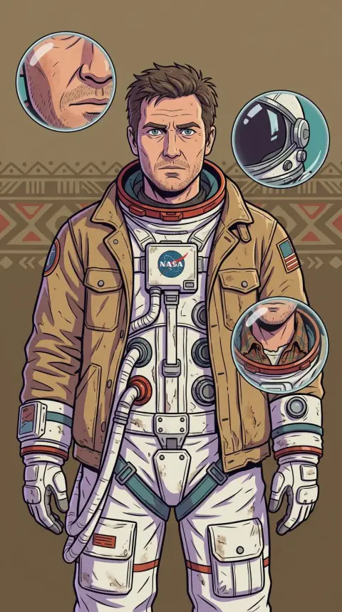 Joseph Cooper (Interstellar) — related AI comic character