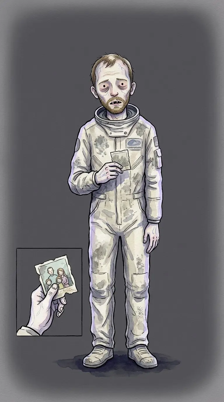 Sam Bell portrait — AI comic character on TabStory