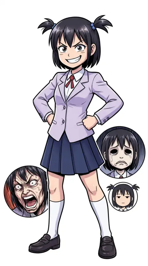 Hanako Honda — AI comic character