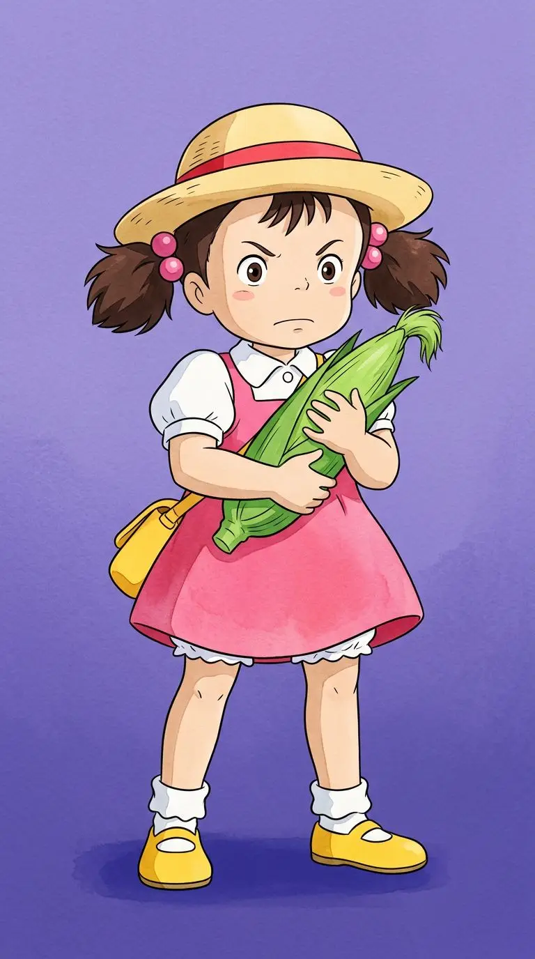 Mei Kusakabe portrait — AI comic character on TabStory