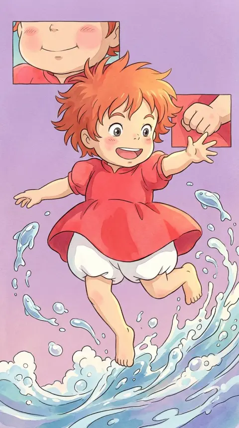 Ponyo — AI comic character