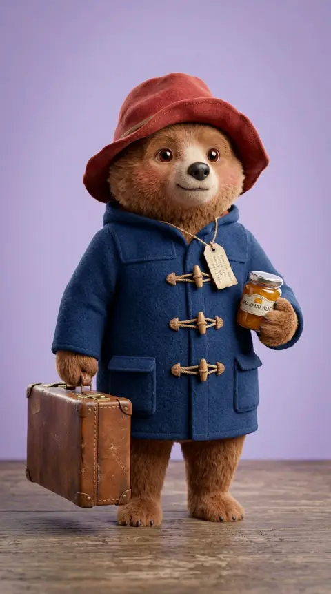 Paddington Bear — AI comic character
