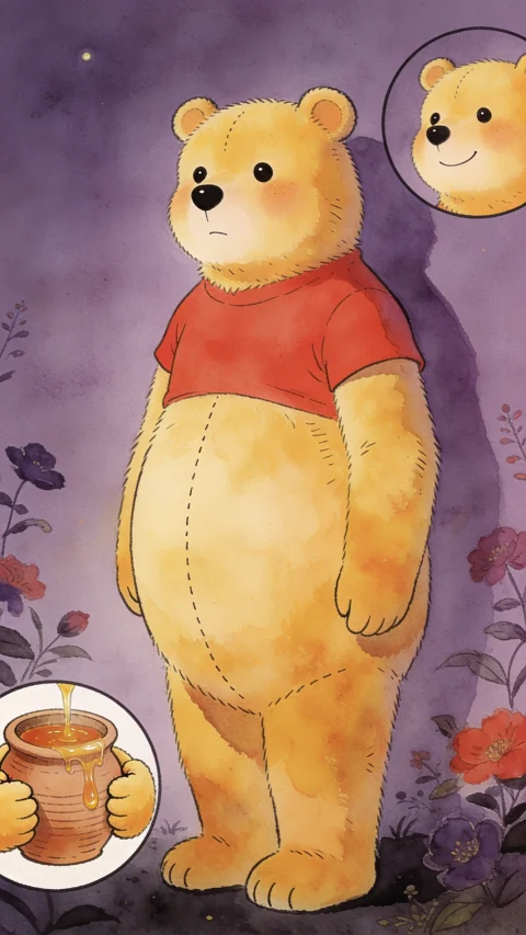 Winnie the Pooh — AI comic character