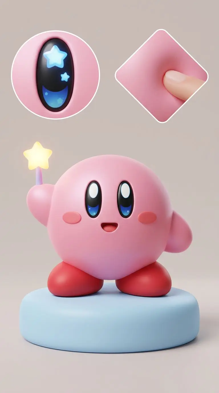Kirby portrait — AI comic character on TabStory