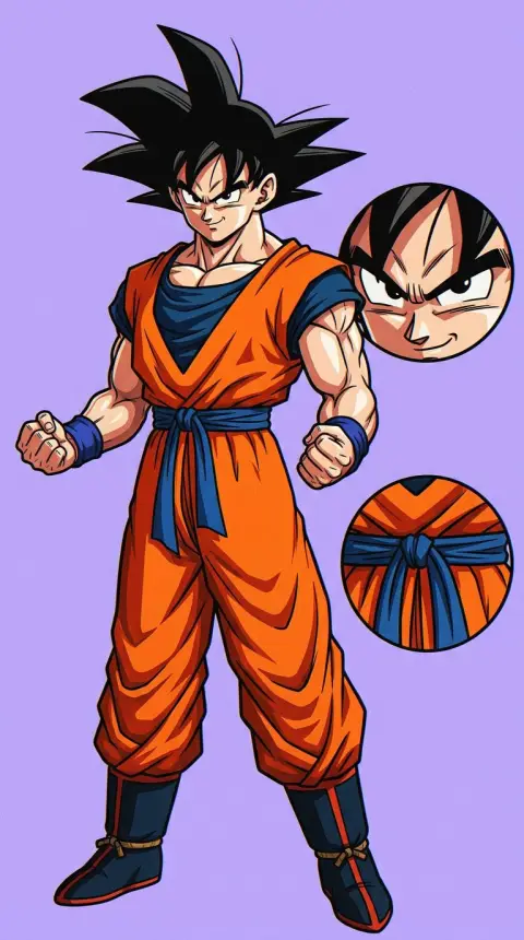 Son Goku — AI comic character