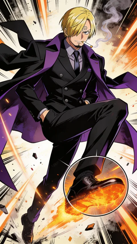 Sanji — AI comic character
