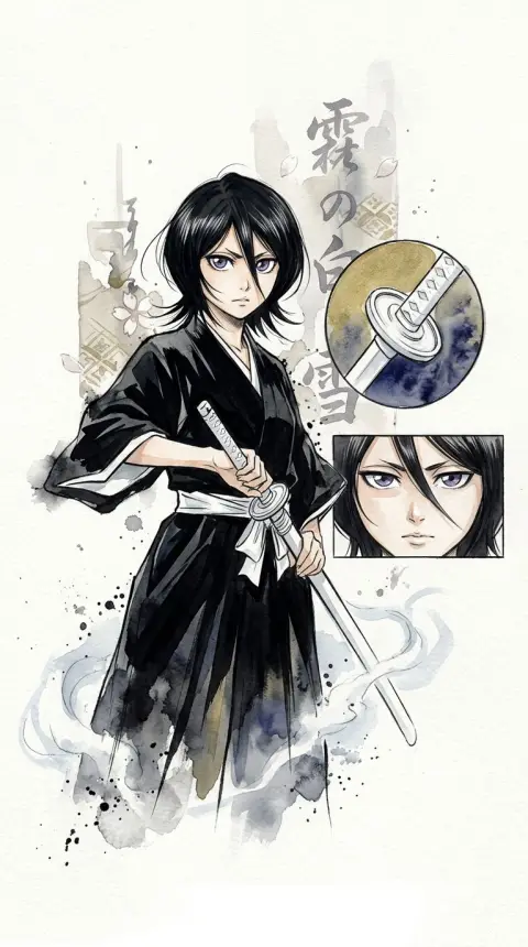 Rukia Kuchiki — AI comic character