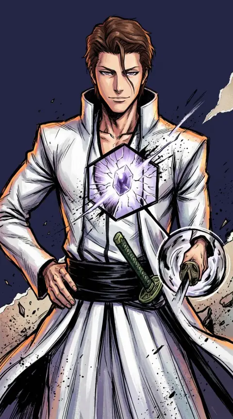 Sosuke Aizen — AI comic character