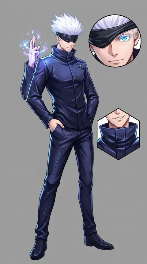 Gojo Satoru — related AI comic character