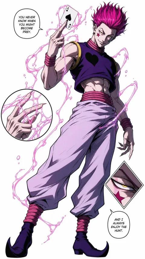 Hisoka Morow — AI comic character