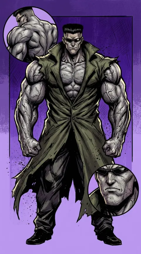 Younger Toguro — AI comic character