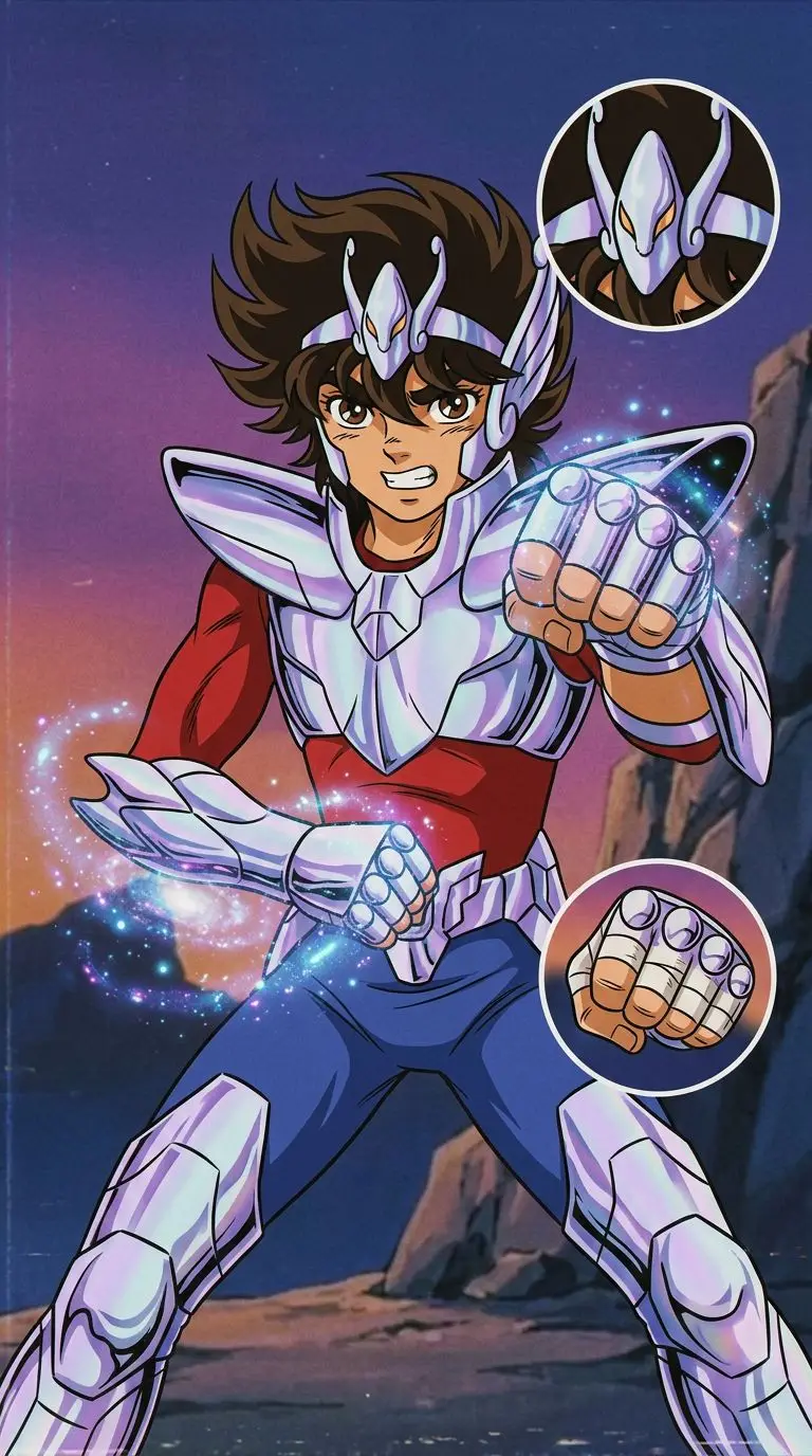Seiya portrait — AI comic character on TabStory