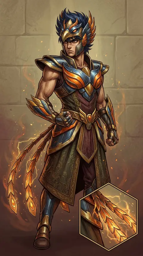 Ikki — AI comic character