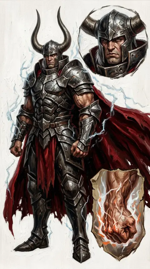 Raoh — AI comic character