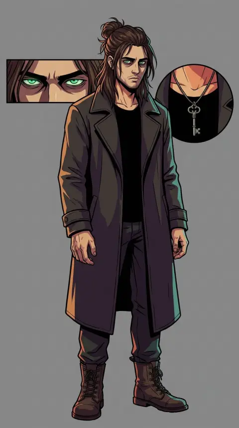 Eren Yeager — AI comic character