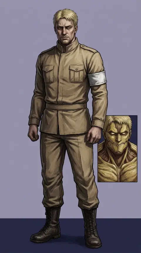 Reiner Braun — AI comic character