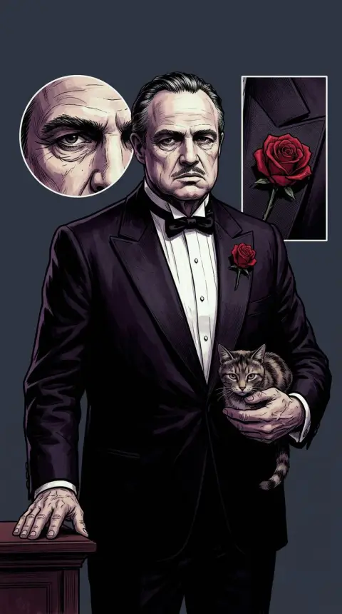 Vito Corleone — AI comic character