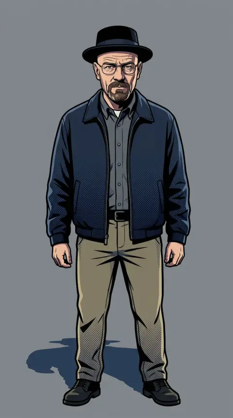Walter White — AI comic character