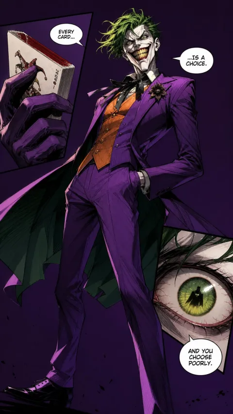 Joker (DC) — AI comic character