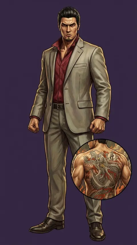 Kazuma Kiryu — AI comic character