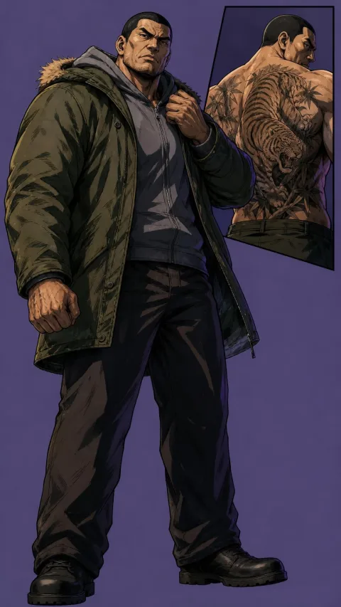 Taiga Saejima — AI comic character