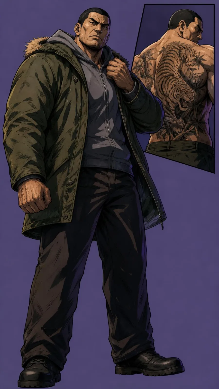 Taiga Saejima portrait — AI comic character on TabStory
