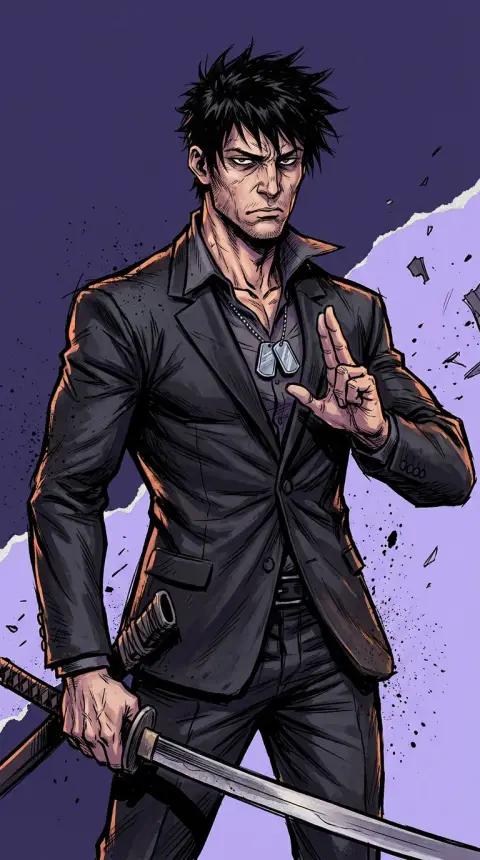 Nicolas Brown — AI comic character