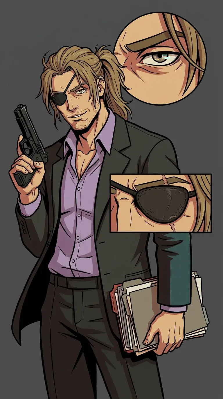 Worick Arcangelo portrait — AI comic character on TabStory