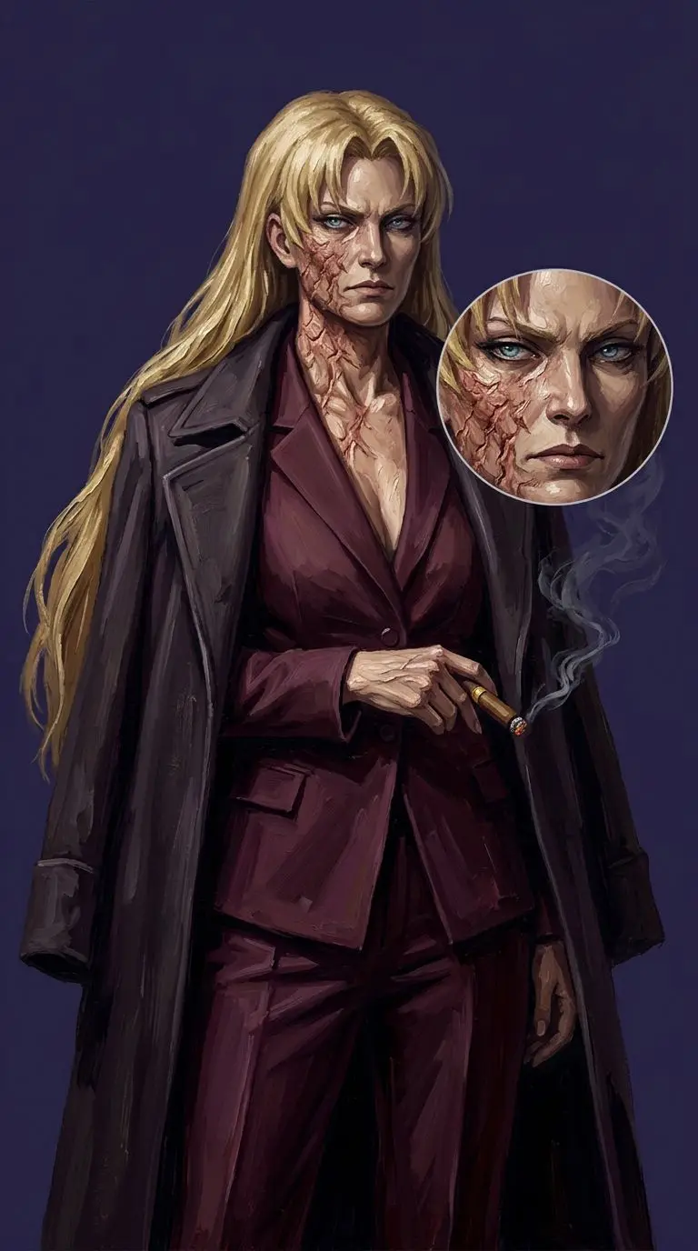 Balalaika portrait — AI comic character on TabStory