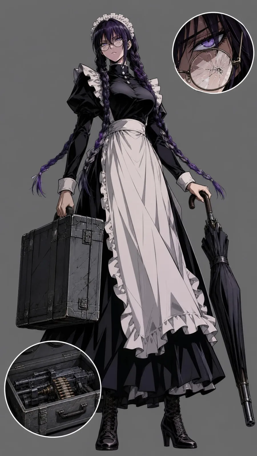 Roberta portrait — AI comic character on TabStory