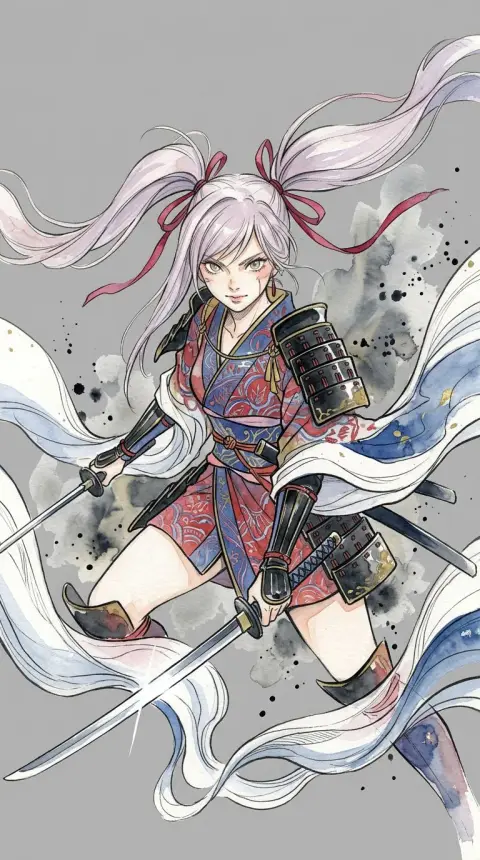 Miyamoto Musashi (Fate) — AI comic character