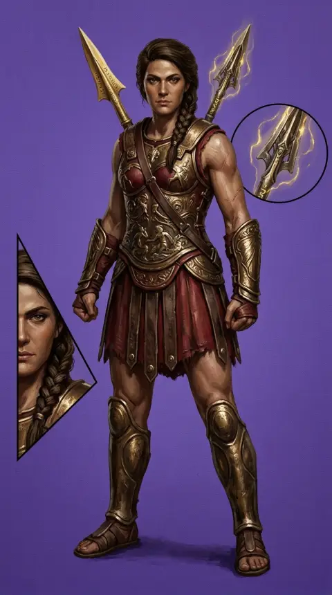 Kassandra — AI comic character