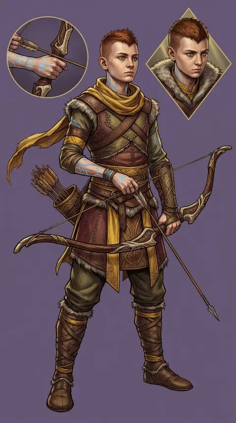 Atreus — AI comic character