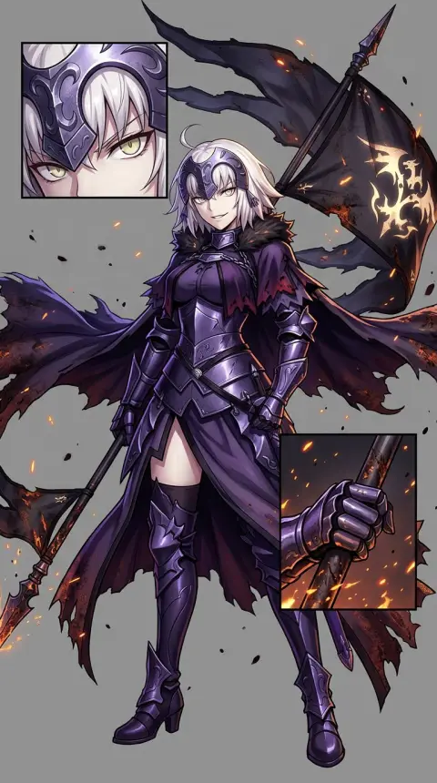 Jeanne d'Arc (Alter) — AI comic character