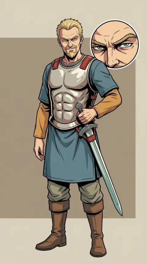 Askeladd — AI comic character