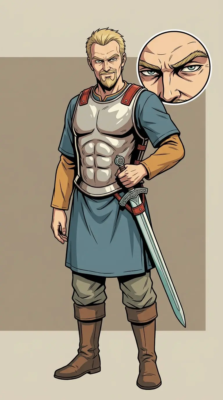 Askeladd portrait — AI comic character on TabStory
