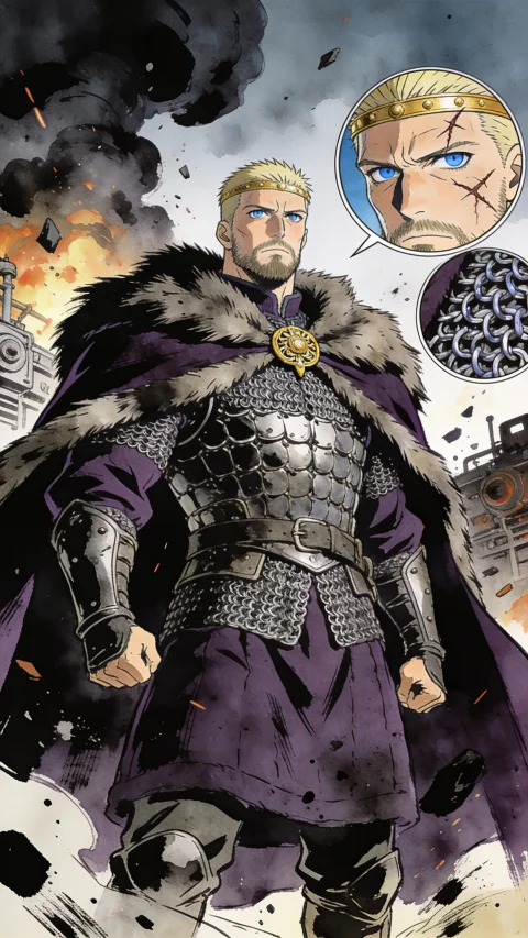 Canute — AI comic character
