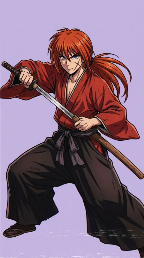 Himura Kenshin — AI comic character