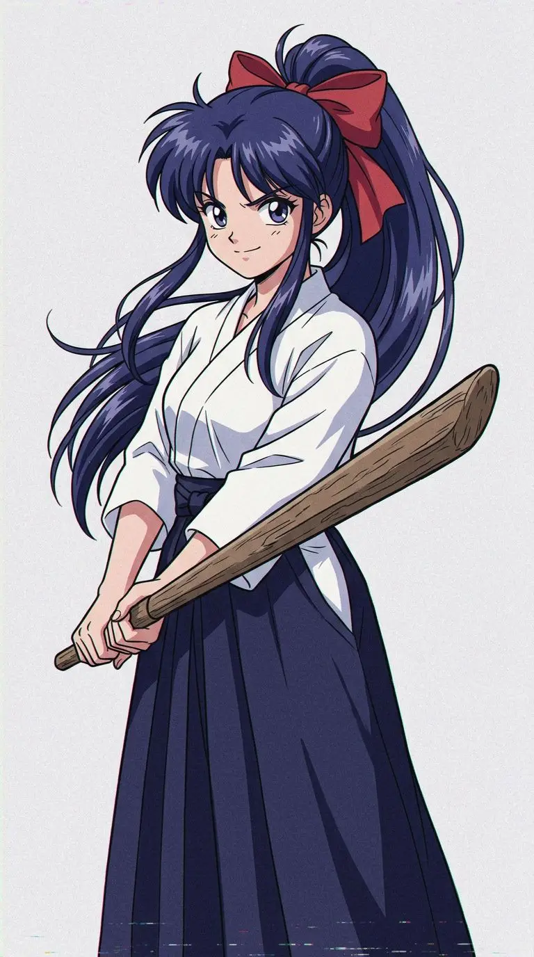 Kamiya Kaoru portrait — AI comic character on TabStory