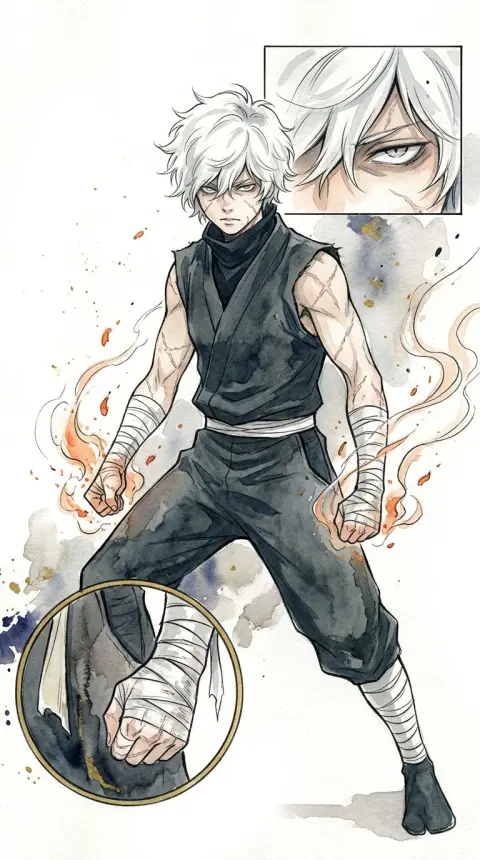 Gabimaru — related AI comic character