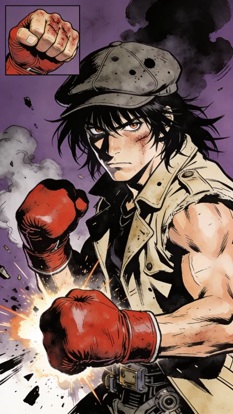 Joe Yabuki — AI comic character