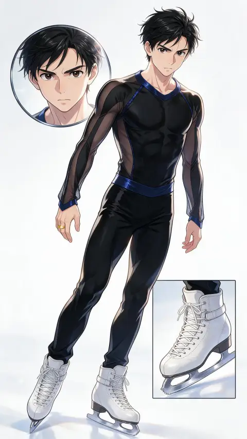 Yuuri Katsuki — related AI comic character