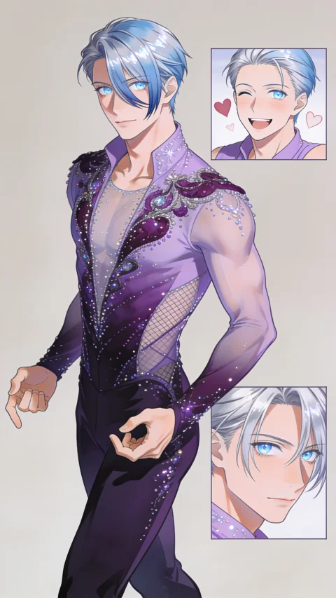 Viktor Nikiforov — AI comic character