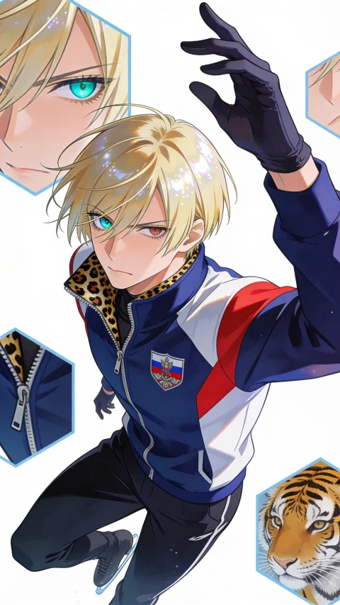Yuri Plisetsky — AI comic character