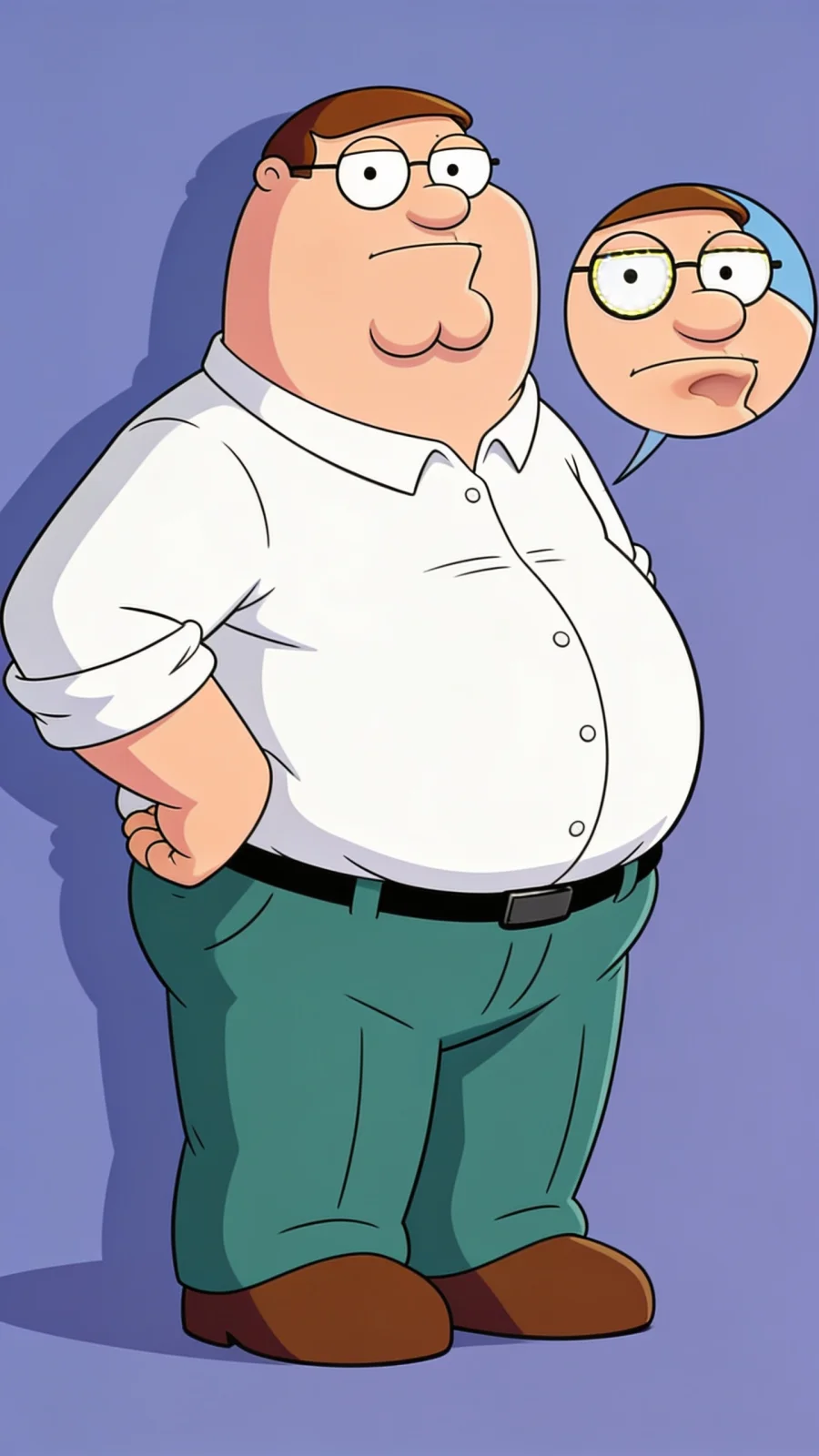 Peter Griffin portrait — AI comic character on TabStory