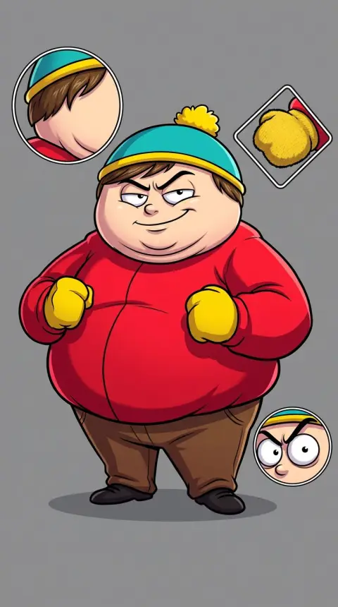 Eric Cartman — AI comic character