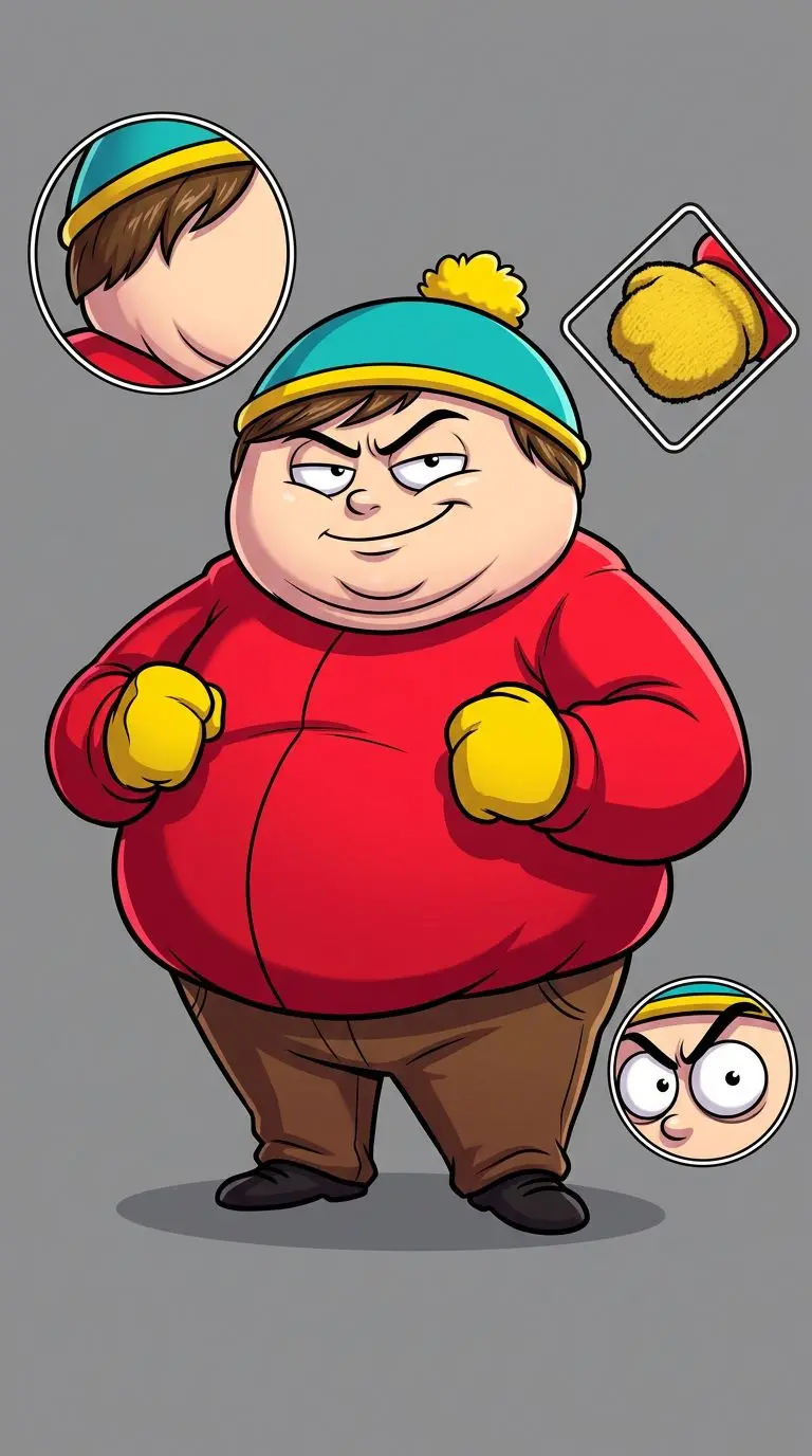 Eric Cartman portrait — AI comic character on TabStory