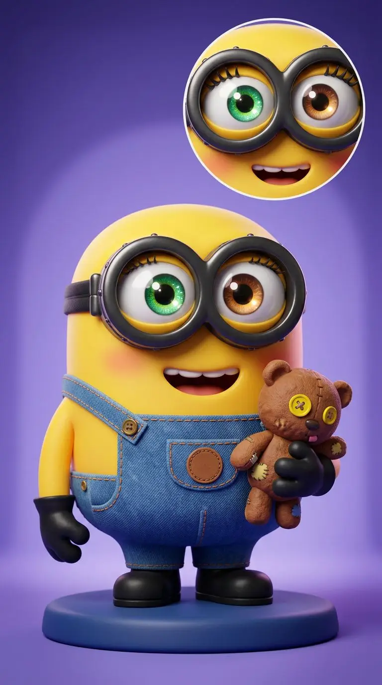 Bob the Minion portrait — AI comic character on TabStory